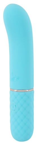 Cuties - Mini Curved Vibrator - Blue photo