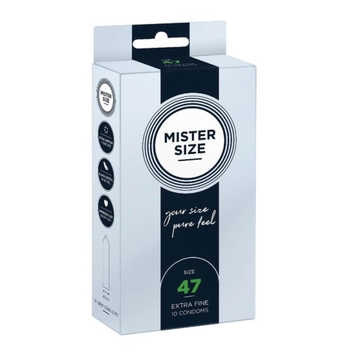 Mister Size - Condoms 47mm 10's Pack photo