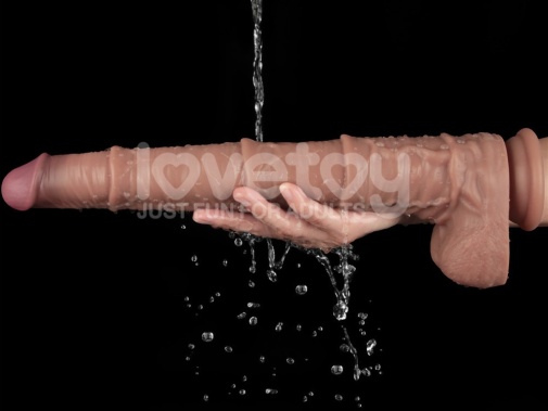 Lovetoy - 16" Dual Layered King Sized Cock - Flesh photo