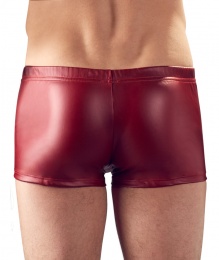 Svenjoyment - 双拉链男士四角内裤 - 红色 - 细码 照片