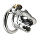 FAAK - Tiger Chastity Cage 45mm - Silver photo-4
