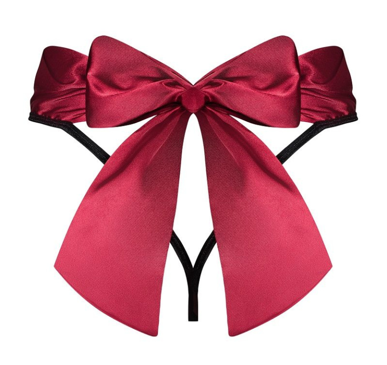 Obsessive - Tienesy Thong - Black - L/XL photo