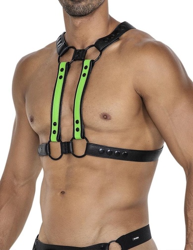 Cut4men - 4way Harness - Green photo