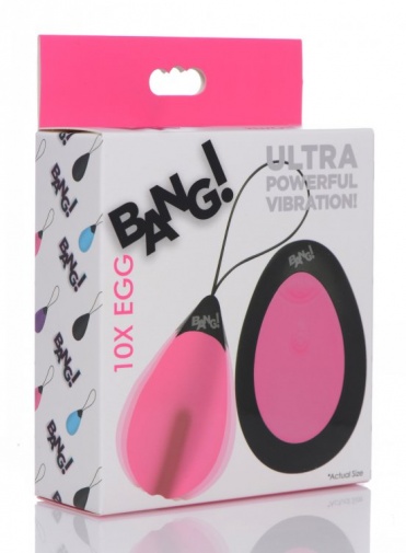 Bang! - 10X Vibro Egg - Pink photo