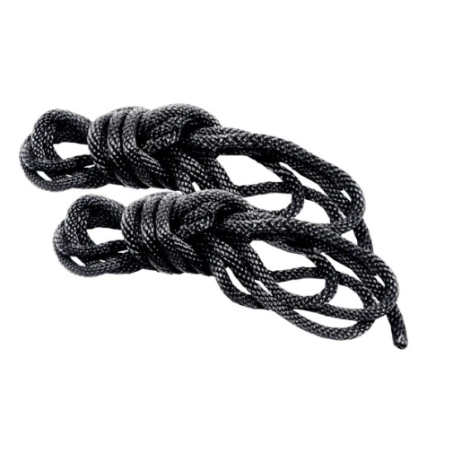 S&M - 絲質綁繩 - 黑色 照片