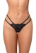 Mapale - 130 Strappy Lace Thong - Black - S/M 照片