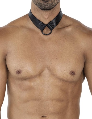 Cut4men - C-Ring Harness w Collar - Black photo