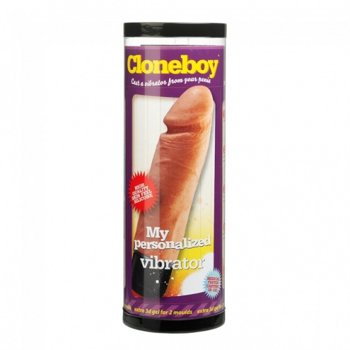 Cloneboy - 震動陰莖倒模套裝 - 肉色 照片