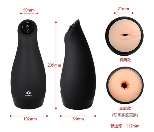 OTOUCH - Airturn3 Lisa Masturbator - Black photo
