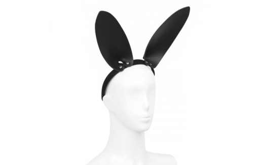 Kiotos - Bunny Ears Headband - Black photo