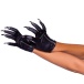 Leg Avenue - Zip-up Claw Gloves - Black photo