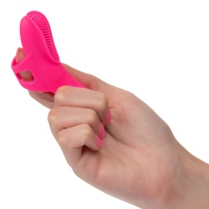 CEN - Neon Nubby Finger Vibrator - Pink photo