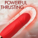 Lickgasm - Bliss Kiss Stimulator w Thrusting Vibrator - Red photo-4