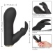 CEN - Raven Bunny Vibrator - Black photo-9