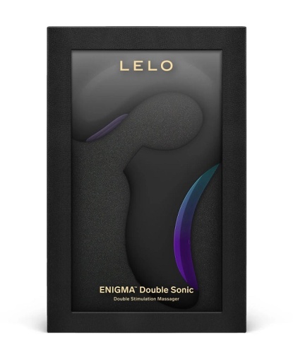 Lelo - Enigma Double Sonic 可APP控制 G点&A点&阴蒂刺激声波按摩器 - 黑色 照片