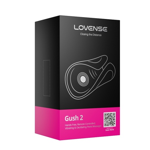 Lovense - Gush 2 Vibrating Oscillating Penis Massager photo