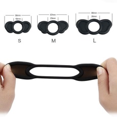 Canwin - Elephant Rings 3 pcs Set - Black  photo