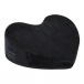 MT - Heart-Shaped Sex Position Pillow - Black photo