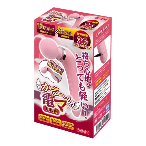 T-Best - Light Vibro Massager - Pink  photo