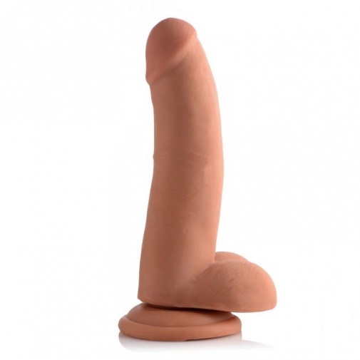 USA Cocks - 8" Ameriskin Dual Density Dildo - Flesh photo