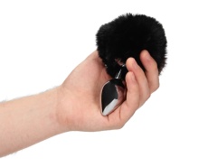 Ouch - Bunny Tail Plug - Black photo