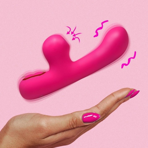 Bang! - G-Spot Rabbit Vibrator - Pink photo