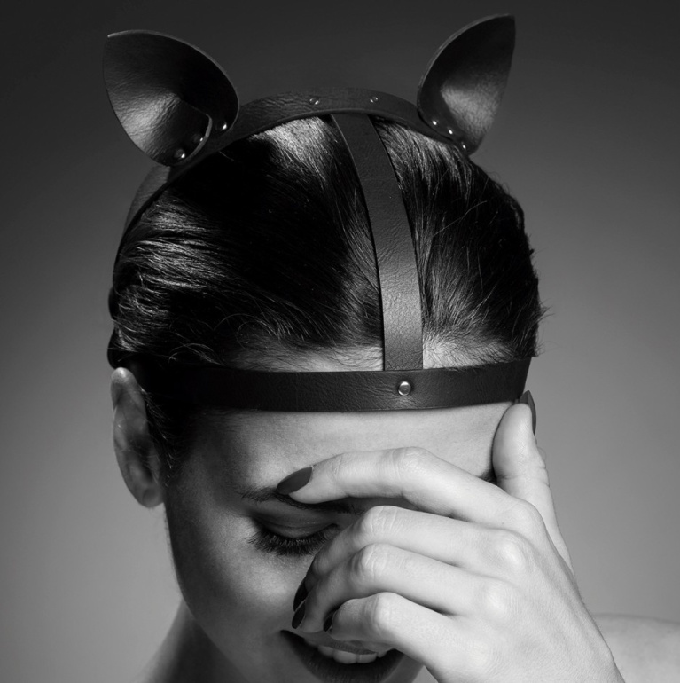 Bijoux Indiscrets - Maze 猫耳头饰 - 黑色 照片