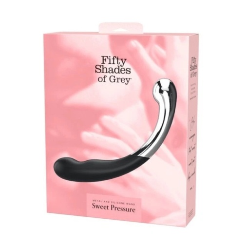 Fifty Shades of Grey – Sweet Pressure Double Vibro Dildo - Black 照片