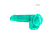 RealRock - 6" Realistic Dildo w Balls - Green photo-5