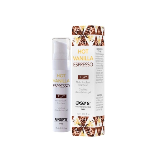 Exsens - Hot Vanilla Espresso Cooling Arousal Gel - 15ml photo