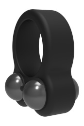 Dreamtoys - Ramrod Dual Weight Cock Ring - Black 照片