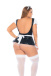 Mapale - 60043 French Maid Costume - Black - 1X/2X photo-2