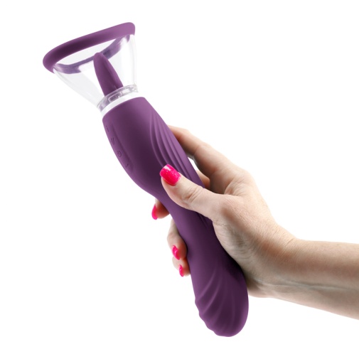 NS Novelties - INYA Triple Delight Vibrator - Purple photo