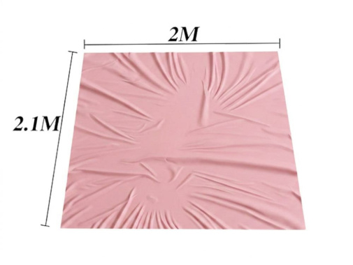 SMVIP - Waterproof Sheet 2x2.1m - Pink photo