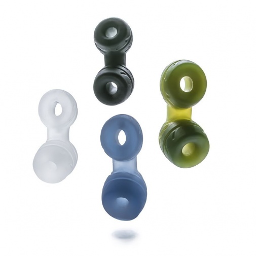 Perfect Fit - SilaSkin Cock & Ball Ring - Clear photo