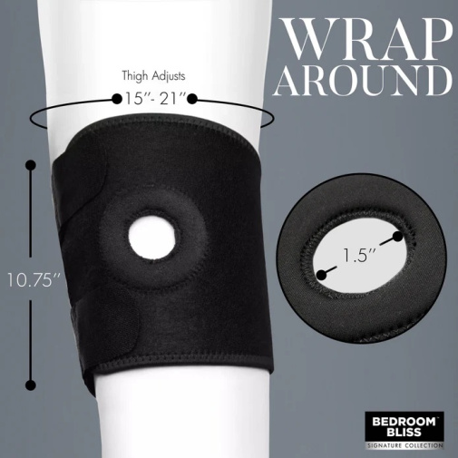 Bedroom Bliss - Lovers 大腿束帶 - 黑色 照片