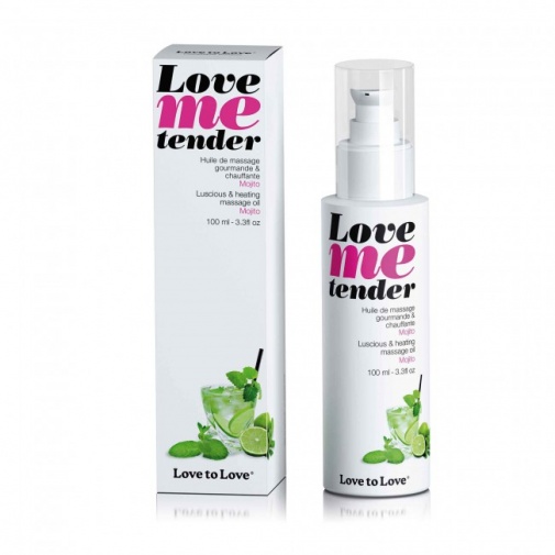 Love to Love - Luscious & Hot Massage Oil Mojito - 100ml photo
