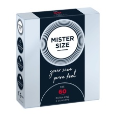 Mister Size - Condoms 60mm 3's Pack photo