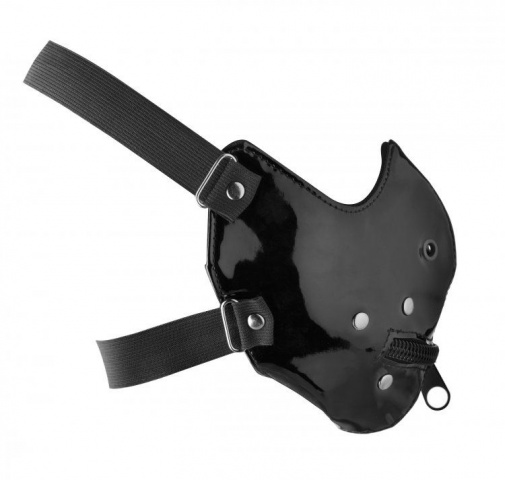 Master Series - Lektor Zipper Mouth Muzzle - Black photo