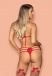 Obsessive - Giftella 2件套装 - 红色 - L/XL 照片-6