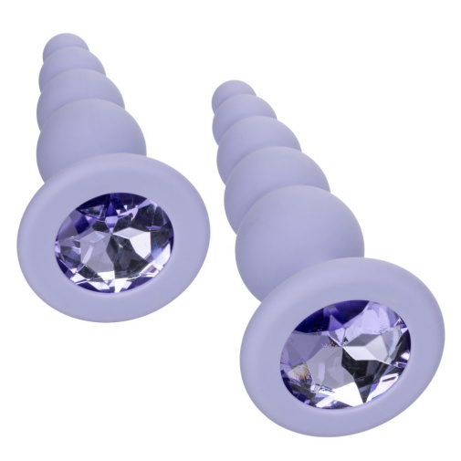 CEN - First Time Beaded Duo Plugs - Purple photo