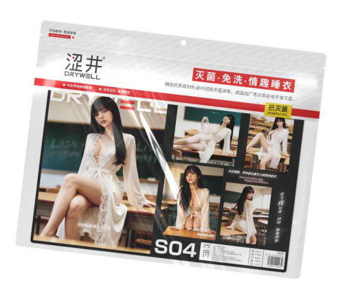 Drywell - Sexy Lace Robe - White 照片