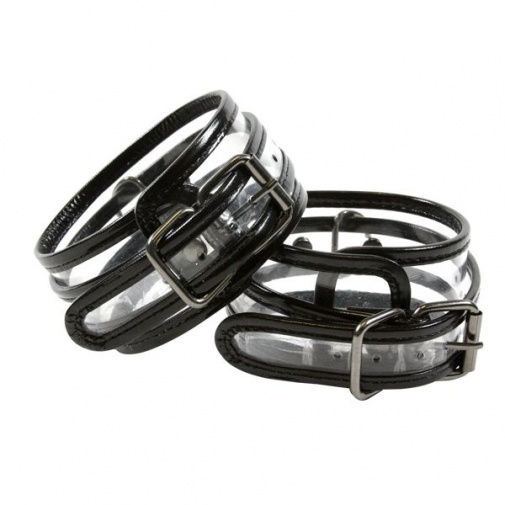 NS Novelties - Bare Bondage Ancle Cuffs - Black photo