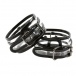 NS Novelties - Bare Bondage Ancle Cuffs - Black photo