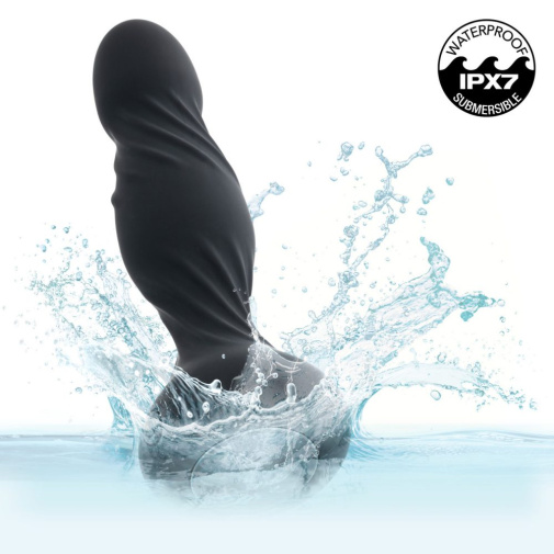 CEN - Deep Swirl Vibro Plug - Black photo