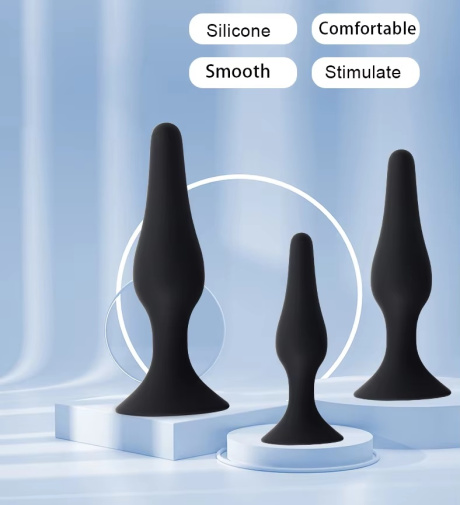 MT - Suction Cup Plug L - Black 照片