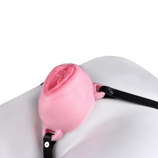 FAAK - Sissy Chastity Cage w Belt - Black 照片