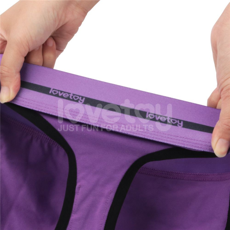 Lovetoy - Slide Vibrating Panties S - Purple photo
