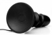 Prostatic Play - Coiled Swirl Vibrating Butt Plug Silicone w/Remote - Black photo-4