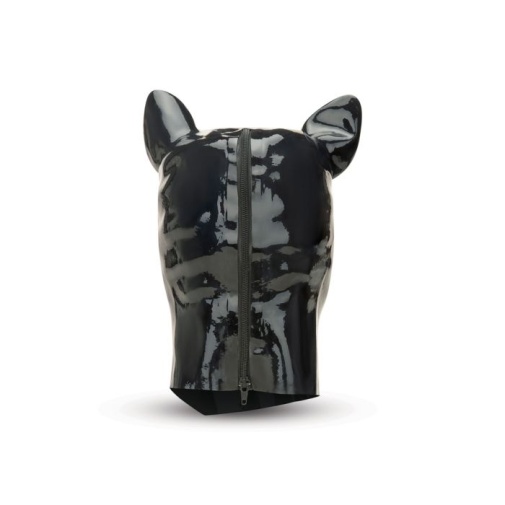 Prowler - Latex Pig Hood - Black 照片